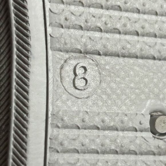 Womens Floral Print Low Top Casual Sneakers / Size 8 - Picture 9 of 9